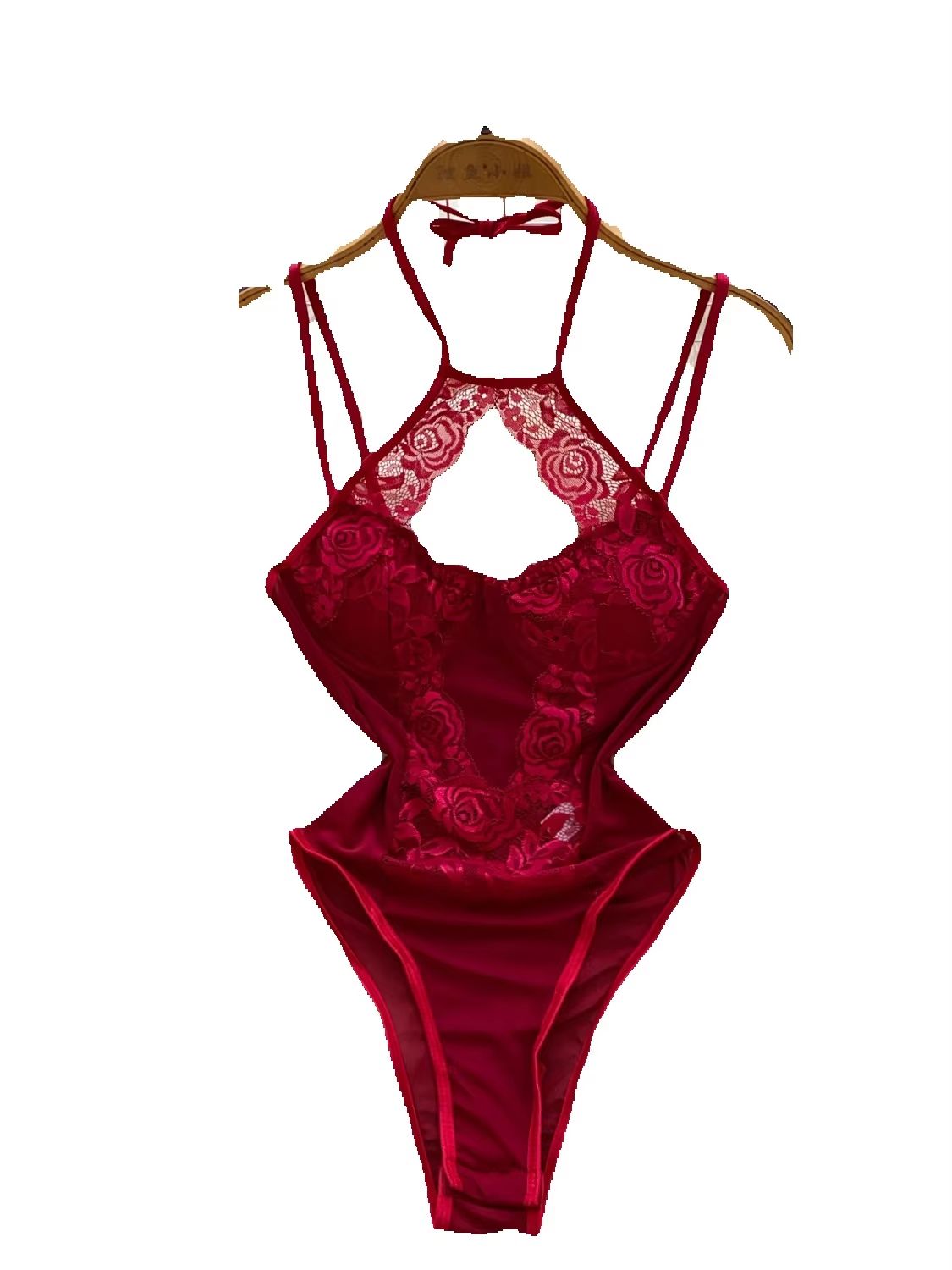 Foamlina Sexy Women Halter Lac - đánh giá và giá Lace Teddy Lingerie