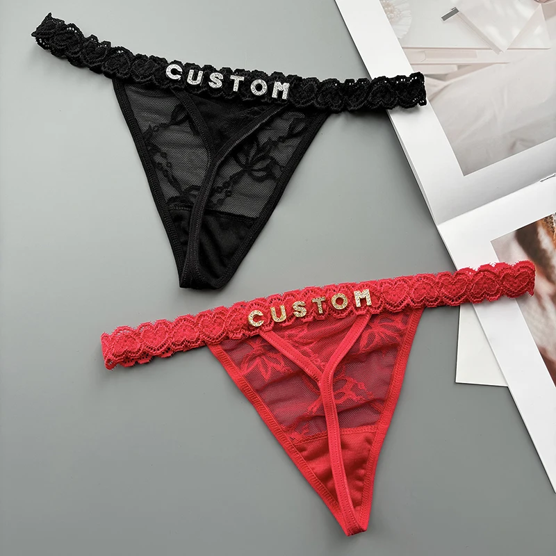Personality Custom Thong Name  - đánh giá và giá Thong Bikini Women
