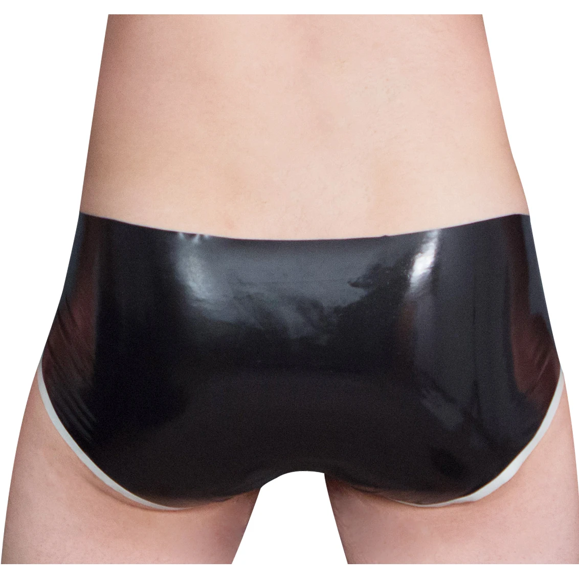 Party Latex Briefs With Stripe - đánh giá và giá Boyshort Underwear
